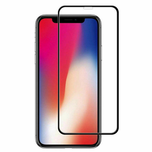 Folie de Protectie, Vivimall, pentru iPhone 15 Pro, Tempered Glass 6D, Full Cover, Margini Negre, Transparent - vivimall.ro
