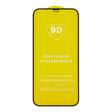 Folie sticlă Tempered Glass 9D Full Cover pentru Apple iPhone 15, margini negre, vedere frontală