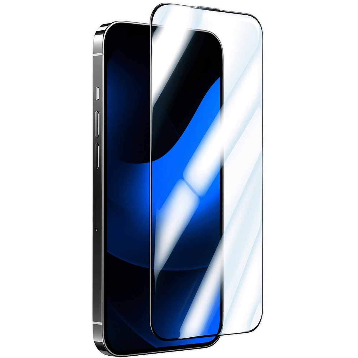 Folie de Protectie, Flippy, compatibila cu Apple iPhone XR, Acoperire Completa, Sticla, Alb - vivimall.ro