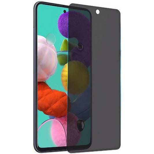 Folie de Protectie, Vivimall, compatibila cu Samsung Galaxy S23 Pro, Full Glue, Privacy, Sticla Securizata, Negru - vivimall.ro