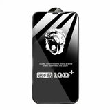 Folie de Protectie, Vivimall, pentru Apple iPhone 15 Pro, Tempered Glass 10D, Full Cover, Margini Negre, Transparent - vivimall.ro