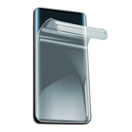 Folie hidrogel mat Vivimall pentru iPhone 15 Pro Max, Full Cover 10D, vedere frontală produs