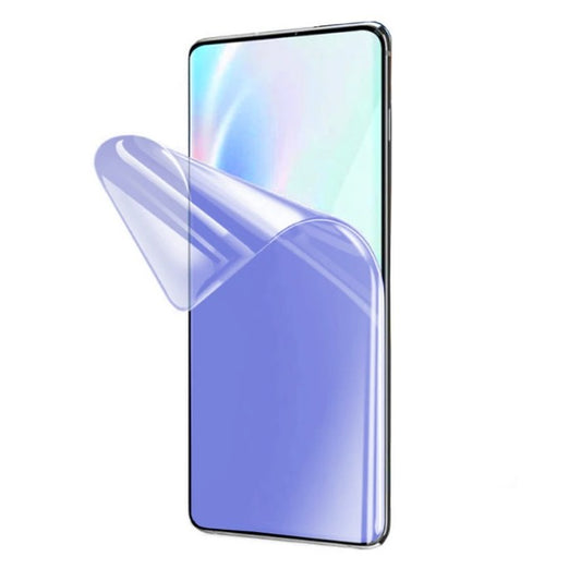Folie de Protectie, Vivimall, pentru iPhone 15 Pro Max, Flexible Hidrogel Protectie Blue Ray, Full Cover, Reparare Automata, Transparent - vivimall.ro