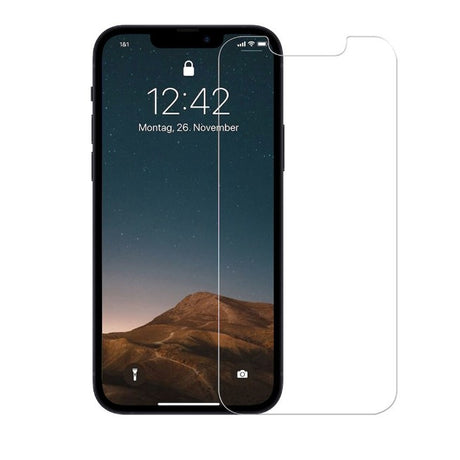 Folie de Protectie, Vivimall, pentru iPhone 15 Pro Max, Tempered Glass 2.5D, cu Decupaje, HD, 9H, Transparent - vivimall.ro