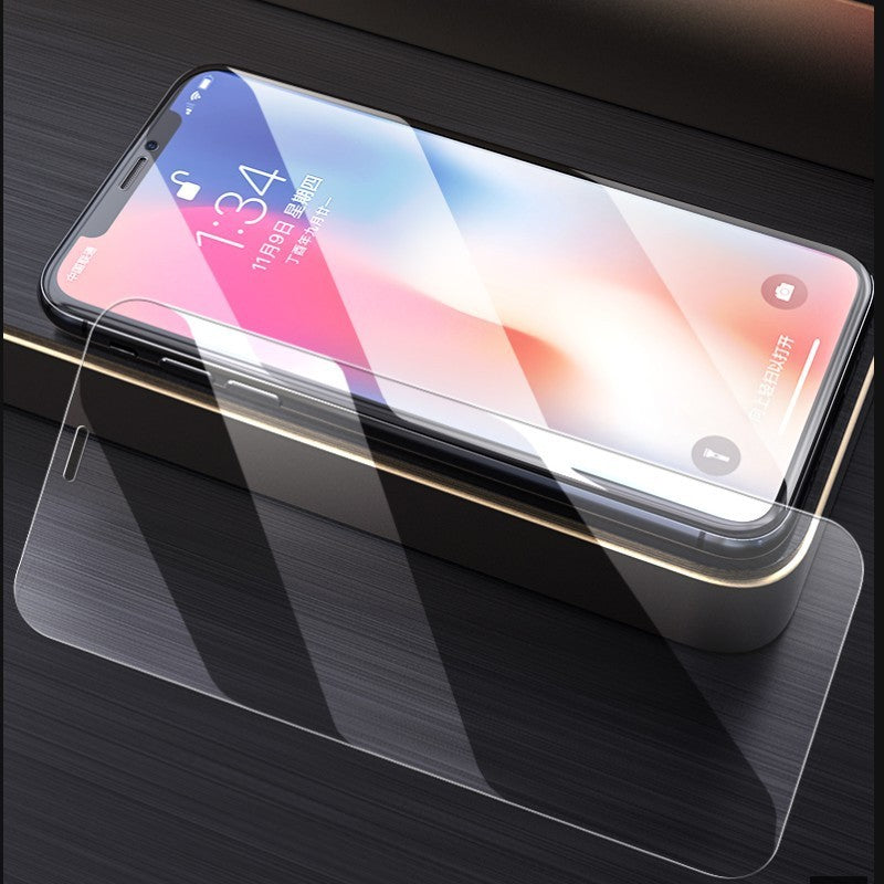 Decupaje precise laser folie Tempered Glass iPhone 15 Pro Max, compatibilitate senzori și butoane