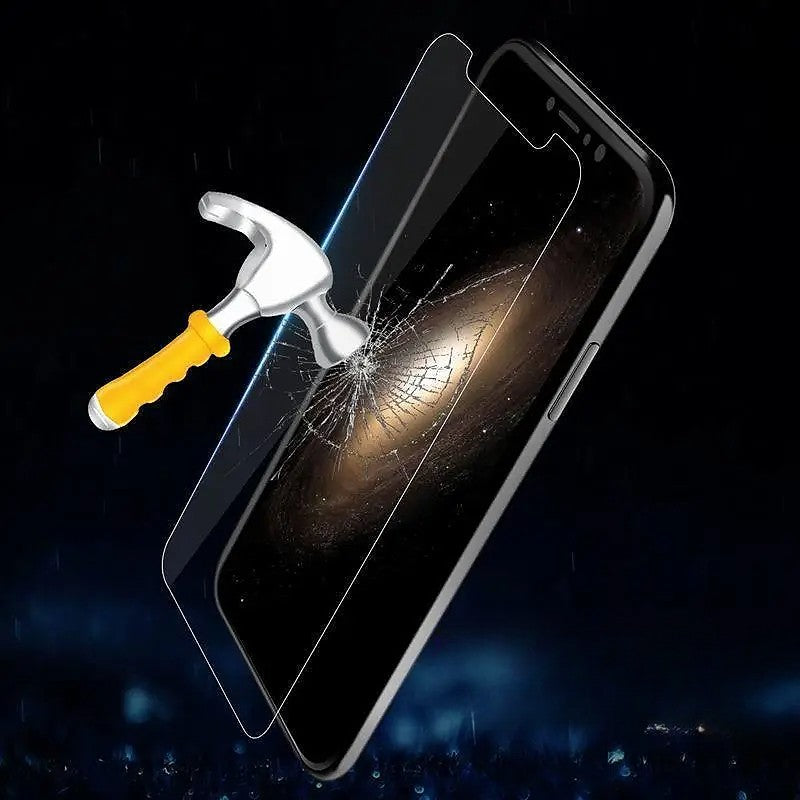 Folie de Protectie, Vivimall, pentru iPhone 15, Tempered Glass 2.5D, cu Decupaje, HD, 9H, Transparent - vivimall.ro