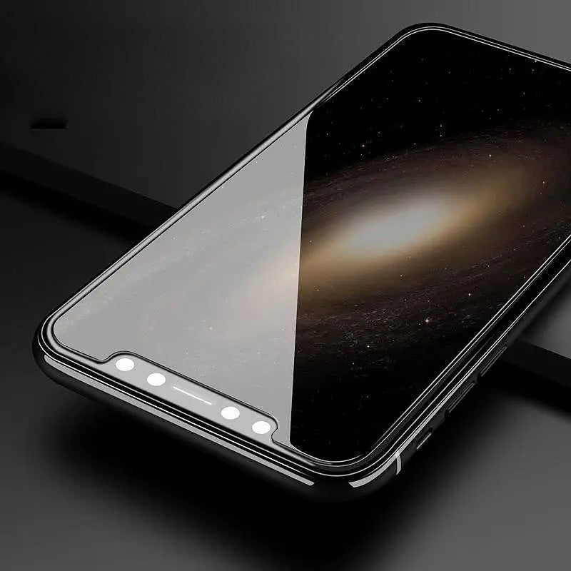 Folie de Protectie, Vivimall, pentru iPhone 15, Tempered Glass 2.5D, cu Decupaje, HD, 9H, Transparent - vivimall.ro