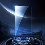 Folie de Protectie, Vivimall, pentru iPhone 15, Tempered Glass 6D, Full Cover, Margini Negre, Transparent - vivimall.ro
