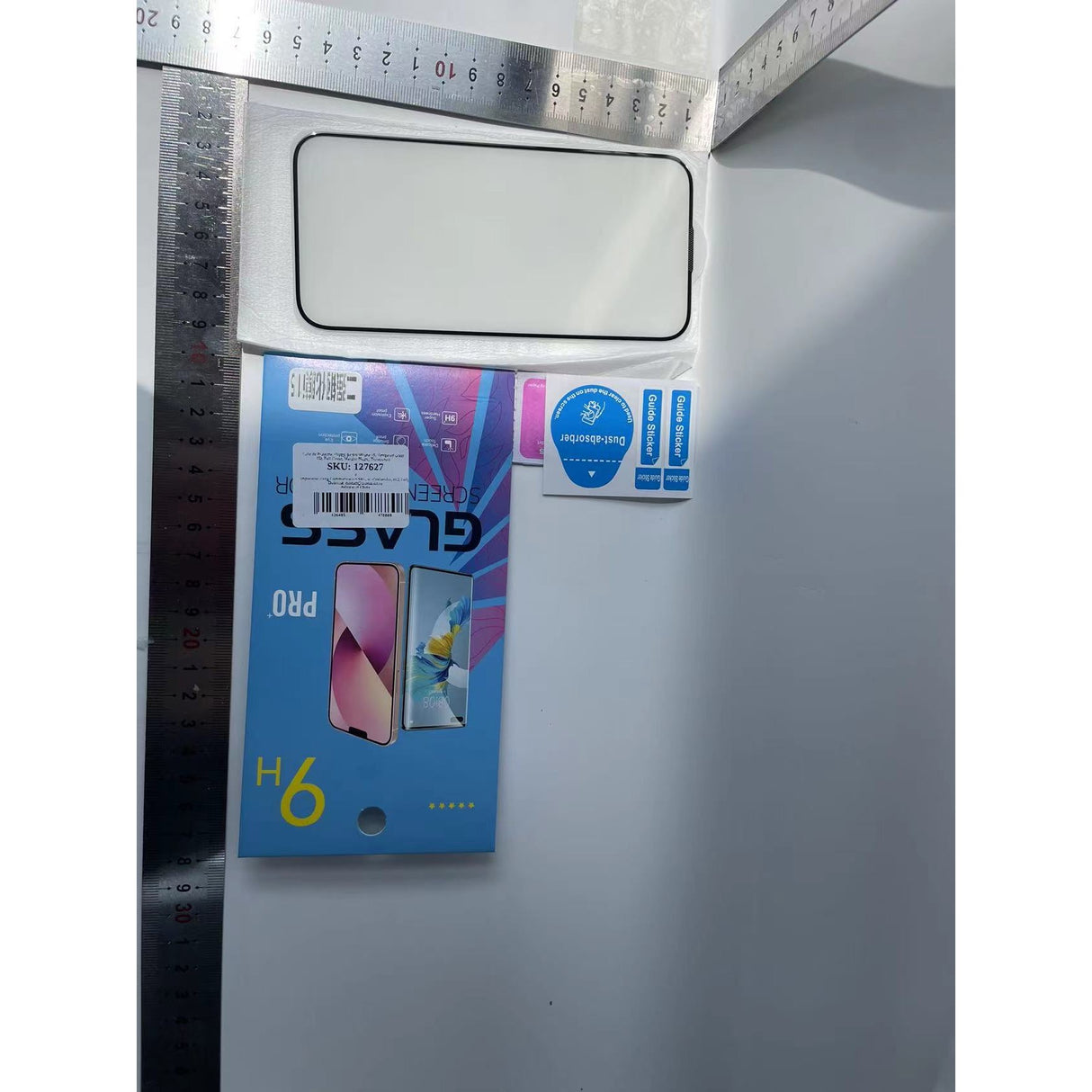 Folie de Protectie, Vivimall, pentru iPhone 15, Tempered Glass 6D, Full Cover, Margini Negre, Transparent - vivimall.ro