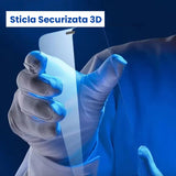 Folie de Protectie pentru Apple iPhone 14, Flippy, Sticla Securizata 3D, High Definition pentru Ecran complet, Anti Zgirieturi, Anti bule, Transparenta - vivimall.ro