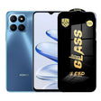 Folie sticlă securizată ESD Honor 70 Lite, grosime 0,35 mm, margini negre, vedere frontală