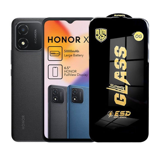 Folie de Protectie pentru Honor X5, Vivimall, Sticla Securizata ESD, Margini Negre, Rezistenta la Zgirieturi, Antistatica, 0.35 mm, Transparenta - vivimall.ro