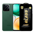 Folie de Protectie pentru Honor X7c, Vivimall, Sticla Securizata ESD, Margini Negre, Rezistenta la Zgirieturi, Antistatica, 0.35 mm, Transparenta - vivimall.ro