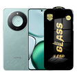 Folie sticlă securizată ESD Honor X9c Smart, 0.35 mm, margini negre, vedere frontală produs
