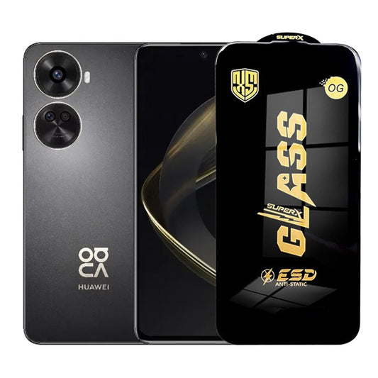Folie de Protectie pentru Huawei Nova 11 SE, Vivimall, Sticla Securizata ESD, Margini Negre, Rezistenta la Zgirieturi, Antistatica, 0.35 mm, Transparenta - vivimall.ro