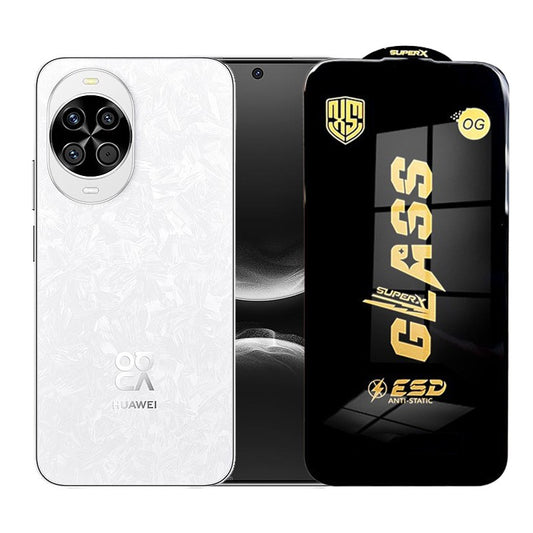 Folie de Protectie pentru Huawei Nova 14, Vivimall, Sticla Securizata ESD, Margini Negre, Rezistenta la Zgirieturi, Antistatica, 0.35 mm, Transparenta - vivimall.ro