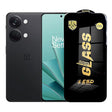 Folie sticlă securizată ESD pentru OnePlus Ace 2V, 0.35 mm, margini negre, vedere frontală