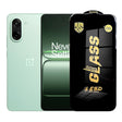 Folie protecție OnePlus Ace 5 Ultra din sticlă securizată ESD, 0.35 mm, margini negre, vedere frontală