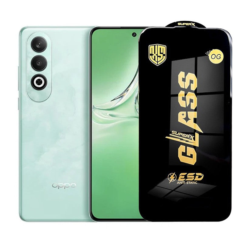 Folie de Protectie pentru Oppo K12, Flippy, Sticla Securizata ESD, Margini Negre, Rezistenta la Zgirieturi, Antistatica, 0.35 mm, Transparenta - vivimall.ro