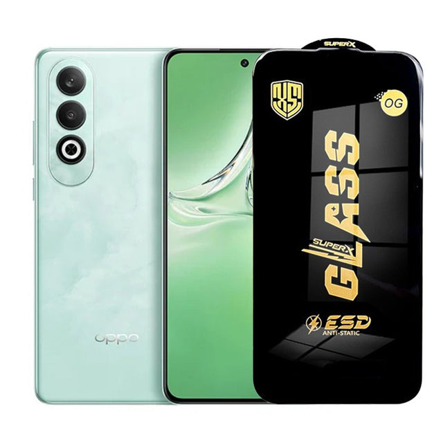 Folie de Protectie pentru Oppo K12, Flippy, Sticla Securizata ESD, Margini Negre, Rezistenta la Zgirieturi, Antistatica, 0.35 mm, Transparenta - vivimall.ro