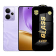 Folie protecție Realme 14T din sticlă securizată ESD, 0.35 mm, margini negre, vedere frontală