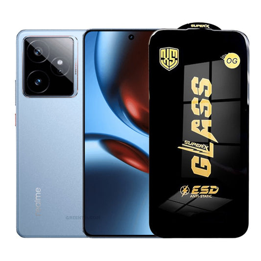 Folie de Protectie pentru Realme GT7, Vivimall, Sticla Securizata ESD, Margini Negre, Rezistenta la Zgirieturi, Antistatica, 0.35 mm, Transparenta - vivimall.ro