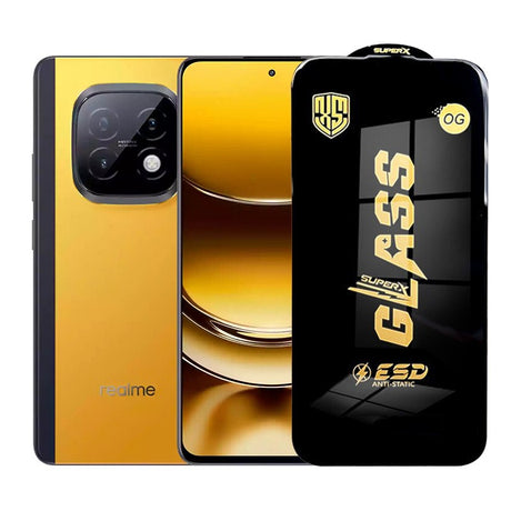 Folie de Protectie pentru Realme Narzo 70 Turbo, Vivimall, Sticla Securizata ESD, Margini Negre, Rezistenta la Zgirieturi, Antistatica, 0.35 mm, Transparenta - vivimall.ro