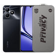 Folie de Protectie pentru Realme Note 50, Vivimall, Sticla Securizata ESD Antistatica, Super-X Privacy OG, Margini Negre, 0.30 mm, Transparent Inchis - vivimall.ro