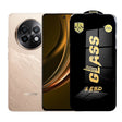 Folie protecție sticlă ESD pentru Realme 13+, grosime 0,35 mm, margini negre – vedere frontală