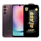 Folie de Protectie pentru Samsung Galaxy A24, Flippy, Sticla Securizata ESD, Margini Negre, Rezistenta la Zgirieturi, Antistatica, 0.35 mm, Transparenta - vivimall.ro