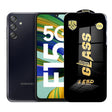 Folie sticlă securizată ESD pentru Samsung Galaxy F15, margini negre, grosime 0.35 mm – vedere frontală