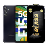Folie sticlă securizată ESD pentru Samsung Galaxy F15, margini negre, grosime 0.35 mm – vedere frontală