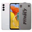 Folie de Protectie pentru Samsung Galaxy M14, Vivimall, Sticla Securizata ESD Antistatica, Super-X Privacy OG, Margini Negre, 0.30 mm, Transparent Inchis - vivimall.ro