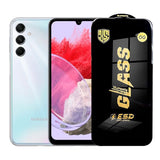 Folie sticlă securizată ESD pentru Samsung Galaxy M34, 0.35 mm, margini negre, vedere frontală