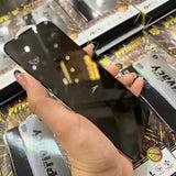 Folie de Protectie pentru Samsung Galaxy M54, Vivimall, Sticla Securizata ESD Antistatica, Super-X Privacy OG, Margini Negre, 0.30 mm, Transparent Inchis - vivimall.ro