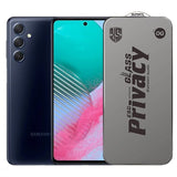 Folie de Protectie pentru Samsung Galaxy M54, Vivimall, Sticla Securizata ESD Antistatica, Super-X Privacy OG, Margini Negre, 0.30 mm, Transparent Inchis - vivimall.ro