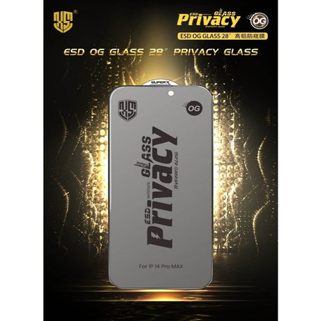 Folie de Sticla Privacy, Vivimall, ESD Compatibila cu Realme C67 - vivimall.ro