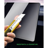 Folie de Sticla Securizata, Vivimall, Compatibila cu Tesla Model 3 / Tesla Model Y, Ecran Frontal, 4K Ultra HD, Anti-amprenta, 2.5D, Transparent - vivimall.ro