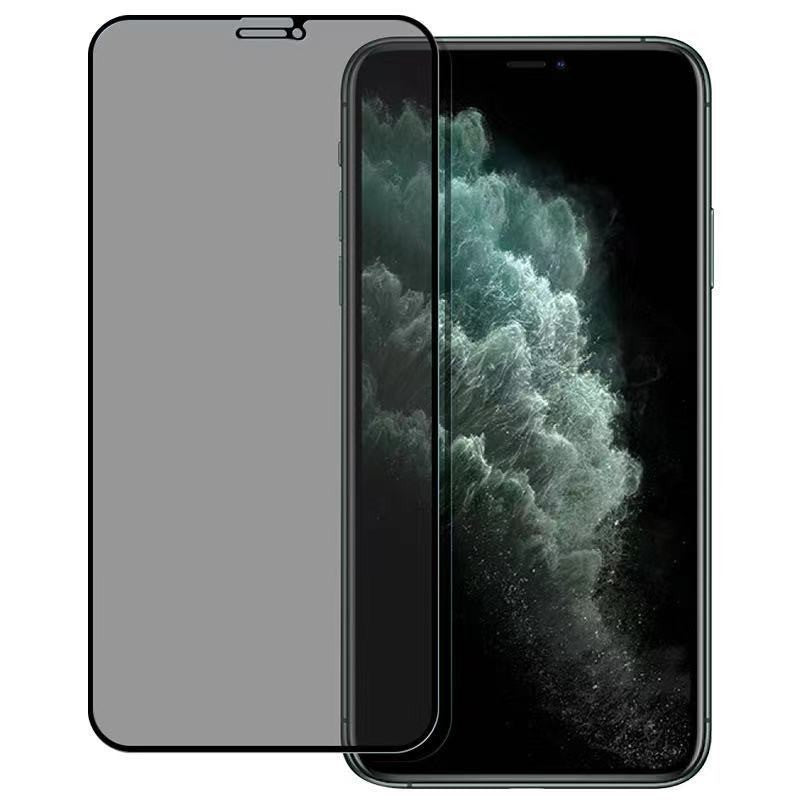Folie de Sticla Securizata pentru Apple iPhone 15 Pro, Vivimall, Privacy Diamond, Vizibilitate HD, Protectie Completa 9D, Anti-Static ESD, Protectie Confidentialitate, Negru - vivimall.ro