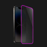 Folie iPhone 15 Pro Max Luminous strălucind în întuneric, efect fosforescent violet activ