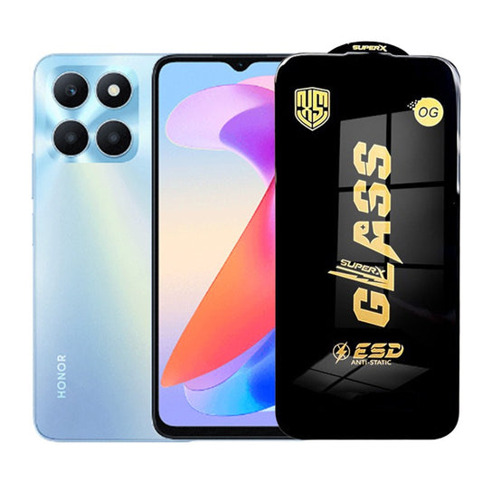 Folie de Protectie pentru Honor X6a, Vivimall, Sticla Securizata ESD, Margini Negre, Rezistenta la Zgirieturi, Antistatica, 0.35 mm, Transparenta - vivimall.ro