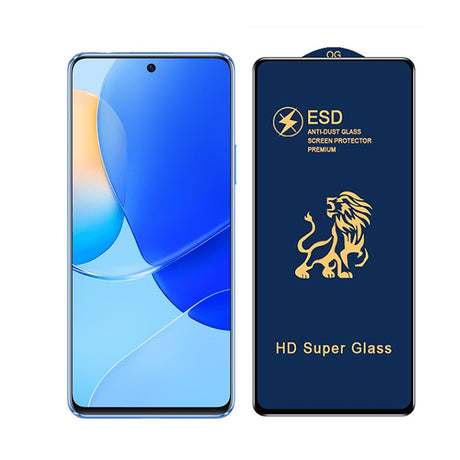 Folie ecran Flippy pentru Huawei NOVA 9 SE, Sticla ESD Premium, Lion HD Super Glass, Anti-static, Negru - vivimall.ro