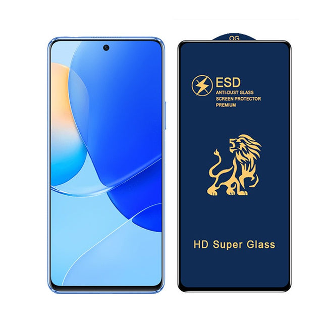 Folie ecran Flippy pentru Huawei NOVA 9 SE, Sticla ESD Premium, Lion HD Super Glass, Anti-static, Negru - vivimall.ro
