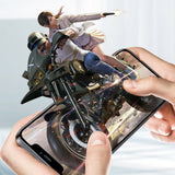 Folie ecran Vivimall pentru iPhone 13 / 13 Pro/ 14, Sticla ESD, Top Glass, Anti-static, Negru - vivimall.ro
