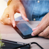 Folie ecran Flippy pentru iPhone 14 Pro Max din Sticla, Tempered Glass, Transparenta - vivimall.ro