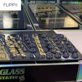 Folie ecran Flippy pentru iPhone 14 Pro, Sticla ESD, Top Glass, Anti-static, Negru - vivimall.ro