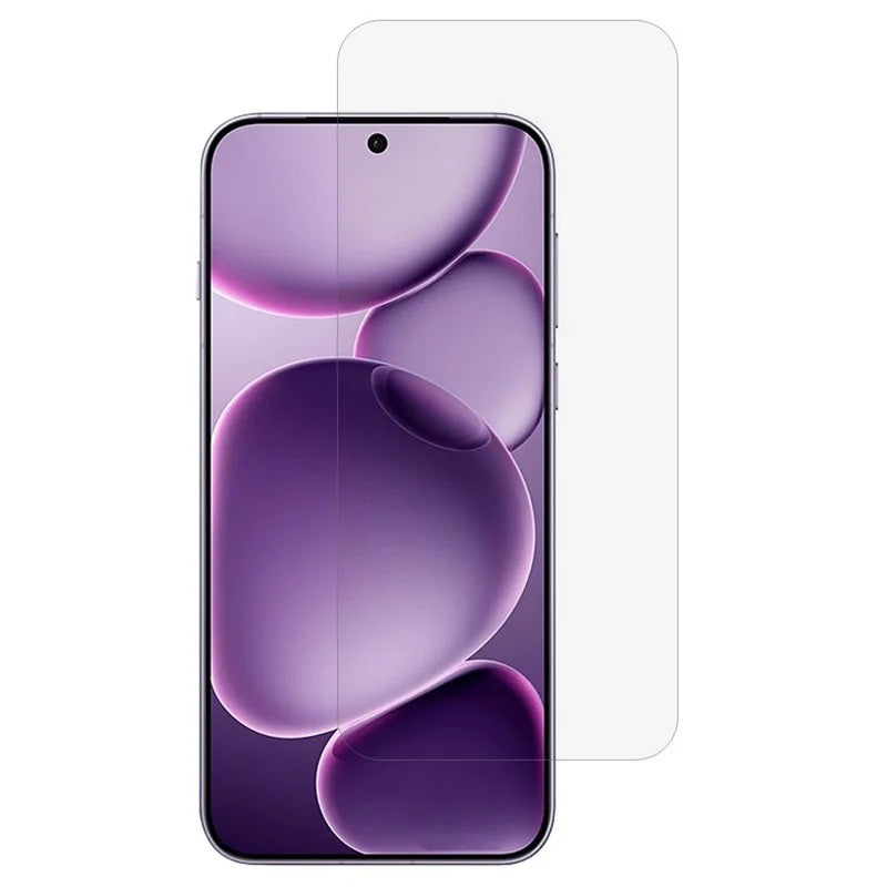 Folie sticlă securizată 3D pentru Oppo X8s+, grosime 0.3 mm, transparentă – vedere frontală