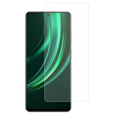 Folie sticlă securizată 3D pentru Realme 13, transparentă, 0.3 mm, vedere frontală aplicată pe ecran
