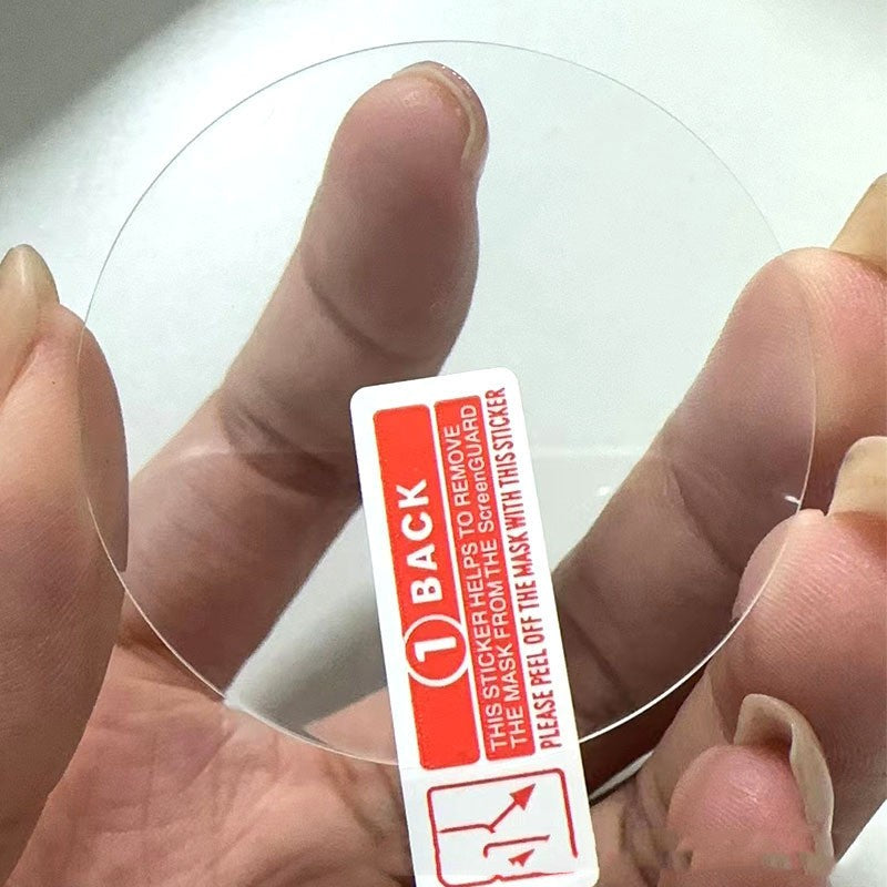 Folie Securizata pentru Samsung Galaxy Watch4 Classic 42mm, Flippy, Sticla de Protectie Compatibila cu Samsung Galaxy Watch4 Classic42MM, Sticla Securizata 2.5 D, Transparent - vivimall.ro