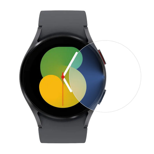 Folie Securizata pentru Samsung Galaxy Watch5 44mm, Vivimall, Sticla de Protectie Compatibila cu Samsung Galaxy Watch5 44MM, Sticla Securizata 2.5 D, Transparent - vivimall.ro